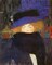 Lady With Hat And Featherboa 1909 Poster Print by Gustav Klimt - Item # VARPDX373356